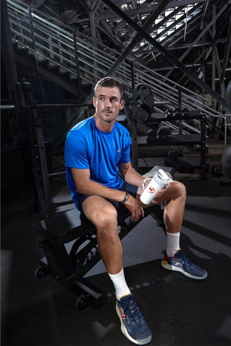 Tennis-Themed Sports Nutrition Collaborations