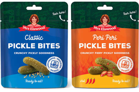Snacking-Friendly Pickle Packets