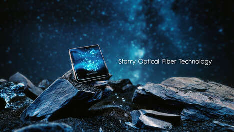Intricate Optical Phone Aesthetics