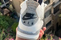 Monochromatic Speckled Sneakers Image 4