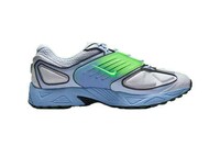 Dynamic Layered Bright Sneakers Image 1