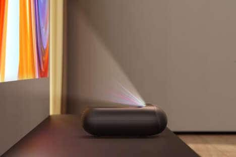 Ultra-Lightweight Short-Throw Projectors