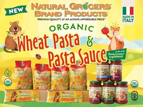 Grocer-Branded Good-For-You Pasta Lines