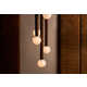 Leather Disc Modern Chandeliers Image 1