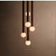 Leather Disc Modern Chandeliers Image 2