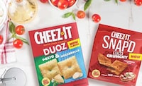 Pizza-Inspired Snack Crackers
