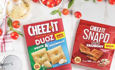 Pizza-Inspired Snack Crackers