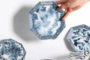 Decorative Denim-Made Plates Article Thubnail