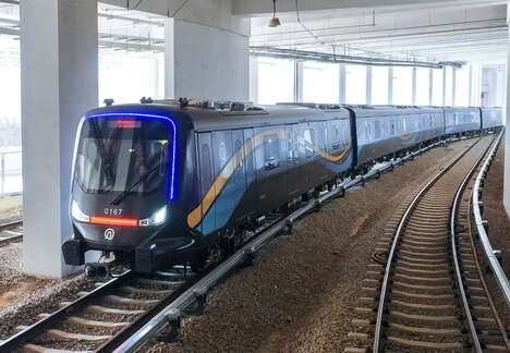 Carbon Fiber Subway Trains