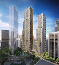 Exoskeleton Stepped-Back Skyscrapers Image 4