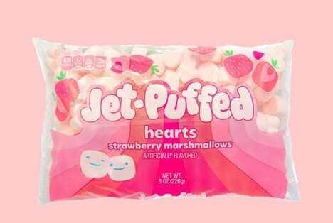 Sweet Heart-Shaped Marshmallows