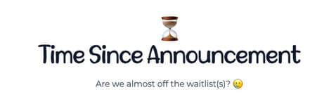 Product Wait Trackers
