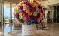 Vibrant Preserved Rose Bouquets Image 1