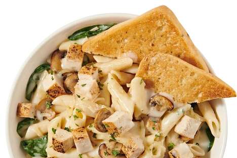 Cheesy Mushroom-Centric Pastas
