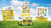 Child-Friendly Cartoon Art Lines Image 1