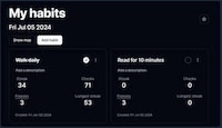 Minimalist Habit Trackers Image 1