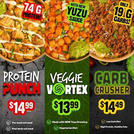 Curated Wellness-Oriented Burrito Bowls