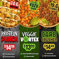 Curated Wellness-Oriented Burrito Bowls