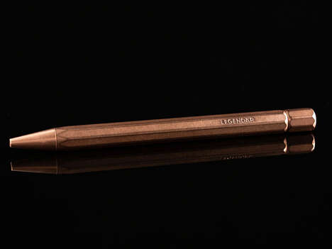Zero-Plastic Copper Ballpoint Pens