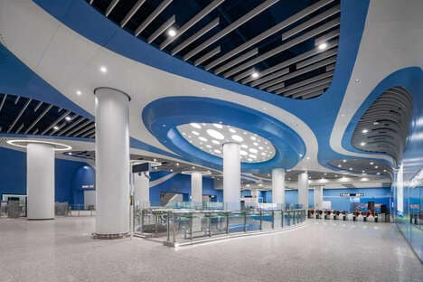 Beach-Inspired Metro Stations