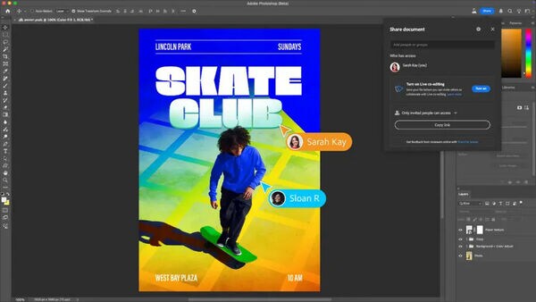 Live Collaborative Editing Features