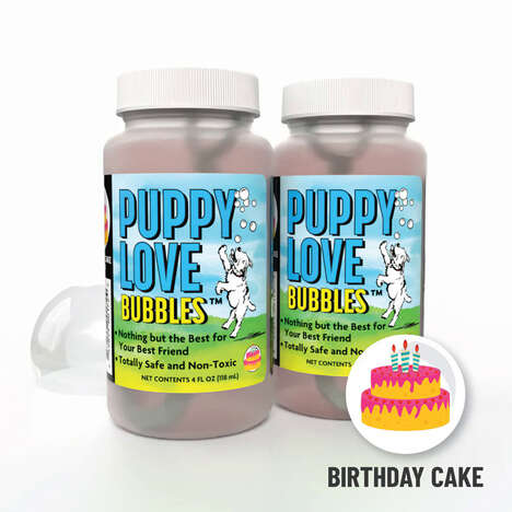 Playful Scented Dog-Friendly Bubbles
