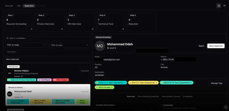 Simplified Recruitment Tools