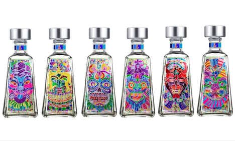 Artist-Designed Tequila Bottles