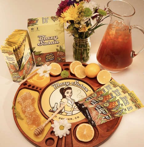 Honey Lemon-Themed Cannabis Accessories