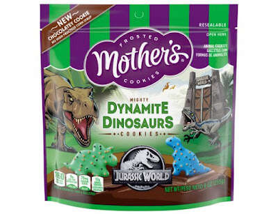 Frosting-Covered Dinosaur Cookies