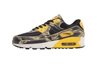 Yellow Patterned Bold Sneakers Image 2