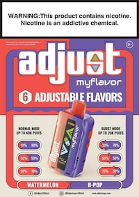 Flavor-Adjustable Vapes