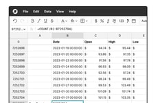 Big Data Spreadsheets