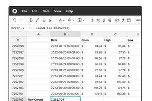 Big Data Spreadsheets: Row Zero Analyzes Billion-Row Datasets in a ...