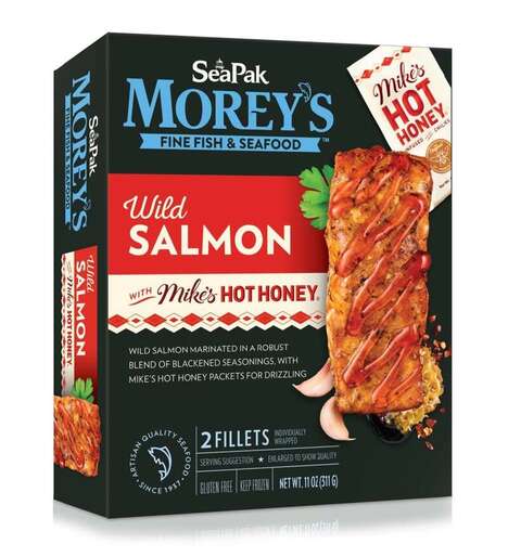 Hot Honey Salmon Fillets