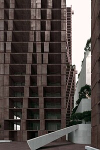Concrete Skyscraper Trio Sets Image 3