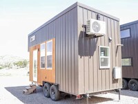 Compact Double-Axle Trailer Homes