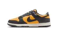 Orange Leather Skate Sneakers Image 1