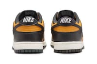 Orange Leather Skate Sneakers Image 4