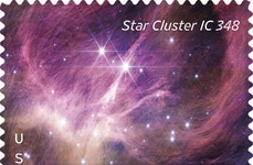 Space-Themed Postal Stamps