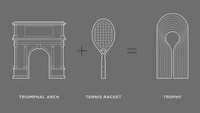 Tennis-Honoring Intricate Trophies Image 1