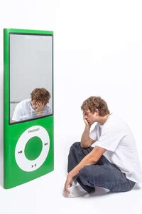 Retro Music Device-Inspired Mirrors Image 2