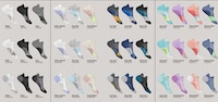 Colorful Spring-Inspired Running Socks Image 1