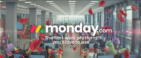Amusing Work Platform Ads
