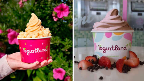 Romance-Themed Frozen Yogurts
