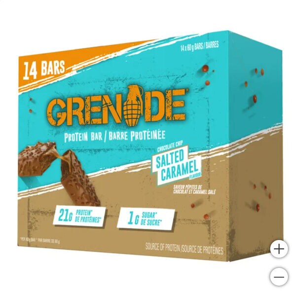Bulk Protein Bar Packs: Grenade Protein Bar 14-Pack's are Now Available ...