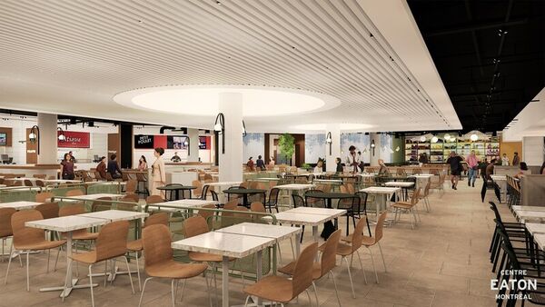 Revitalized Food Court Designs