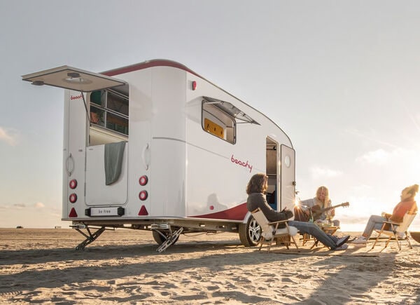 Transforming Beach-Ready Camping Trailers