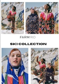 Colorfully Patterned Bold Skiwear Image 3