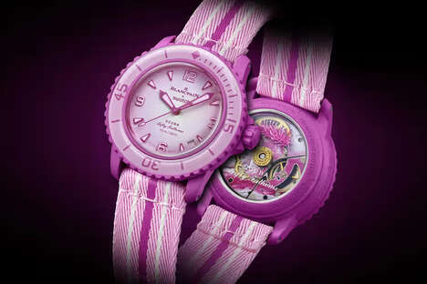 Dynamic Pink Oceanic Timepieces